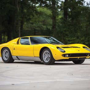 1969 Lamborghini Miura P400 S by Bertone ©2019 Courtesy of RM Sotheby's